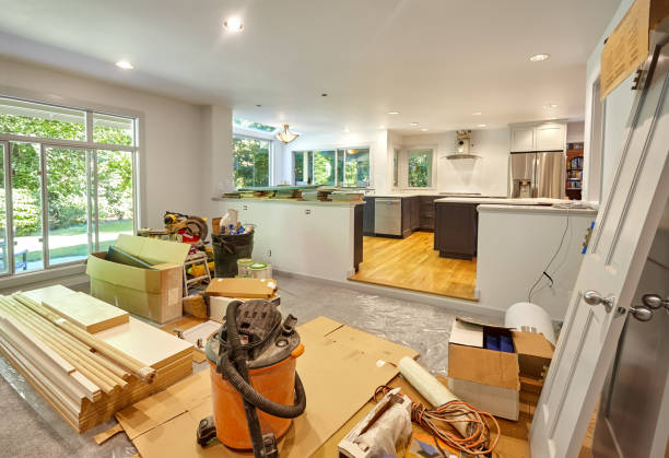 Professional Kitchen Island Installation technician working in Glassboro, NJ
